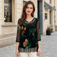 ⏳Limited-time 50% off⏰Women's Floral Print Chiffon Blouse🌸👚