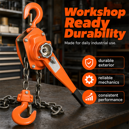 ⏳Limited-time 50% off⏰Heavy Duty Manual Chain Hoist🪝