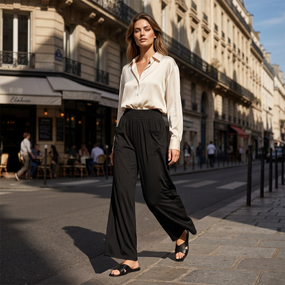 ⏳Limited-time 50% off⏰Women's Casual Wide Leg Trousers👖