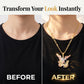 ⏳Limited-time 50% off⏰Tri-Tone Angel Guardian Pendant Necklace🪽📿