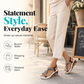 ⏳Limited-time 50% off⏰Women's Vintage Bohemian Wedge Sandals👡