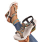⏳Limited-time 50% off⏰Women's Vintage Bohemian Wedge Sandals👡