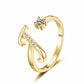 ⏳Limited-time 50% off⏰Adjustable Sparkle Initial Ring for Women💍