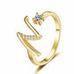 ⏳Limited-time 50% off⏰Adjustable Sparkle Initial Ring for Women💍
