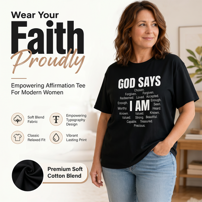⏳Limited-time 50% off⏰Women's Inspirational Graphic T-Shirt👚