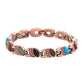 ⏳Limited-time 50% off⏰Antique Copper Finish Magnetic Stone Bracelet❤️🩷🧡💛💙