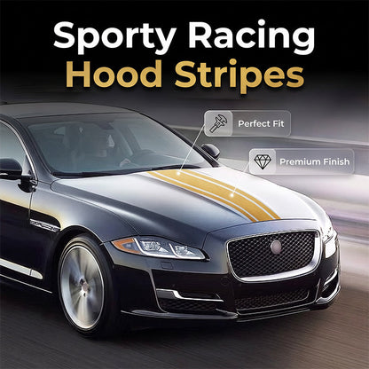 ⏳Limited-time 50% off⏰Universal Car Hood Racing Stripe Decal Sport Body Side Stickers🚗👔