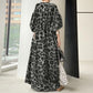 ⏳Limited-time 50% off⏰Leopard Print Oversized Maxi Shirt Dress🐆👗