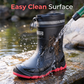 ⏳Limited-time 50% off⏰Unisex Mid-Calf Waterproof Rain Boots🌧️👢