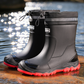 ⏳Limited-time 50% off⏰Unisex Mid-Calf Waterproof Rain Boots🌧️👢