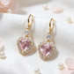 ⏳Limited-time 50% off⏰Sparkling Heart-Shaped Drop Earrings🩷💫