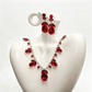 ⏳Limited-time 50% off⏰Elegant Tulip Necklace and Earrings Set📿