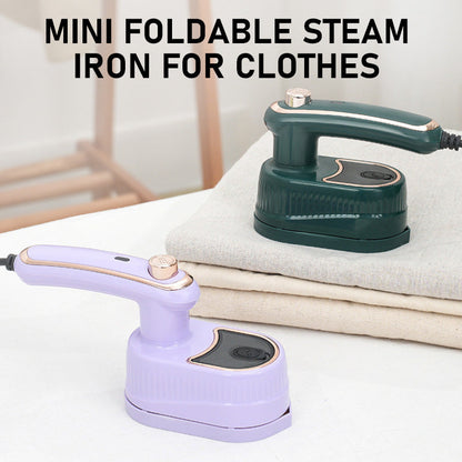 ⏳Limited-time 50% off⏰Mini Foldable Steam Iron for Clothes ( Upgraded to Gen 6 )♨️👔