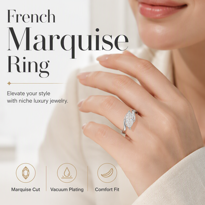 ⏳Limited-time 50% off⏰Radiant Marquise Ring💍