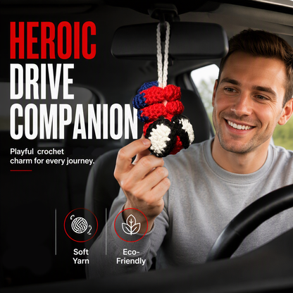 ⏳Limited-time 50% off⏰Crochet Spider Car Hanger Ornament🕷️🕸️
