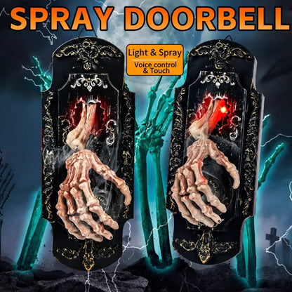 ⏳Limited-time 50% off⏰Spooky Skull Door Bell Hanging Decoration💀🚪