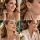 ⏳Limited-time 50% off⏰Elegant Rosebud C-Shaped Hoop Earrings👂💎