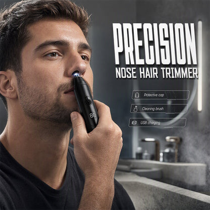 ⏳Limited-time 50% off⏰Rechargeable Nose Hair Trimmer with LED Display👃👂