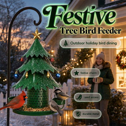 ⏳Limited-time 50% off⏰Festive Tree Bird Feeder🐦🌽