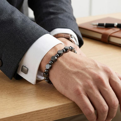 ⏳Limited-time 50% off⏰Vintage Round Synthetic Stone Bracelet🌀📿