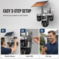 ⏳Limited-time 50% off⏰Triple Lens Solar Security Camera🏠📹