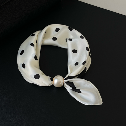 ⏳Limited-time 50% off⏰No-Tie Magnetic Pearl Clasp Soft Scarf💟🧣