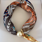 ⏳Limited-time 50% off⏰No-Tie Magnetic Pearl Clasp Soft Scarf💟🧣