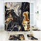 ⏳Limited-time 50% off⏰Elegant Marble Pattern Bathroom Shower Curtain🛁🏖️