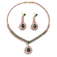 ⏳Limited-time 50% off⏰Zircon Jewelry Set Necklace & Drop Earrings for Women📿👂💎