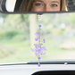 ⏳Limited-time 50% off⏰Elegant Crystal Floral Car Charm💐