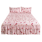 ⏳Limited-time 50% off⏰3-Piece Floral Ruffled Bed Skirt Set🌸🛏️