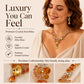 ⏳Limited-time 50% off⏰Sparkling Rhinestone Necklace & Earrings Set👂📿