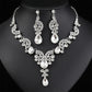 ⏳Limited-time 50% off⏰Sparkling Rhinestone Necklace & Earrings Set👂📿