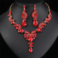 ⏳Limited-time 50% off⏰Sparkling Rhinestone Necklace & Earrings Set👂📿