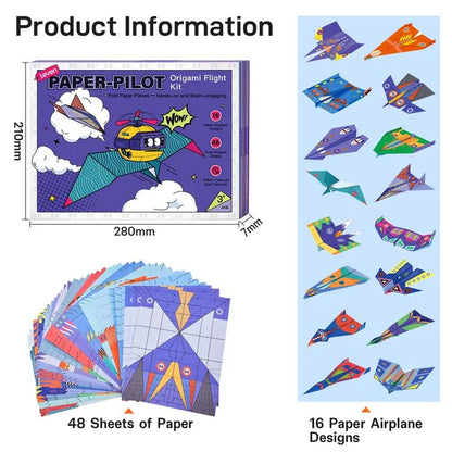 ⏳Limited-time 50% off⏰Creative DIY Paper Airplane Set For Kids🗞️🛩️