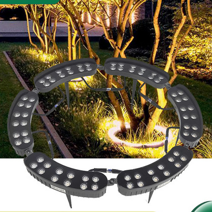 ⏳Limited-time 50% off⏰Ring-Shaped Solar Tree Lights – Weatherproof Outdoor Spotlights Ideal for Trees, Pillars, and Gardens🌳💡
