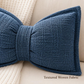 ⏳Limited-time 50% off⏰Soft Chenille Bow-Shaped Throw Pillow🎀🛋️
