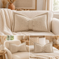 ⏳Limited-time 50% off⏰Soft Chenille Bow-Shaped Throw Pillow🎀🛋️