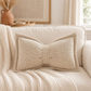 ⏳Limited-time 50% off⏰Soft Chenille Bow-Shaped Throw Pillow🎀🛋️