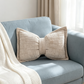 ⏳Limited-time 50% off⏰Soft Chenille Bow-Shaped Throw Pillow🎀🛋️