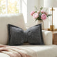 ⏳Limited-time 50% off⏰Soft Chenille Bow-Shaped Throw Pillow🎀🛋️