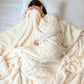 ⏳Limited-time 50% off⏰Thickened Imitation Cashmere Throw Blanket☁️🛋️