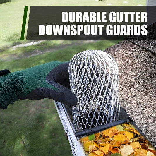 ⏳Limited-time 50% off⏰Durable Gutter Downspout Guards🕸️🍁