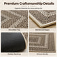 ⏳Limited-time 50% off⏰Elegant Woven Runner Rug🏠🧵