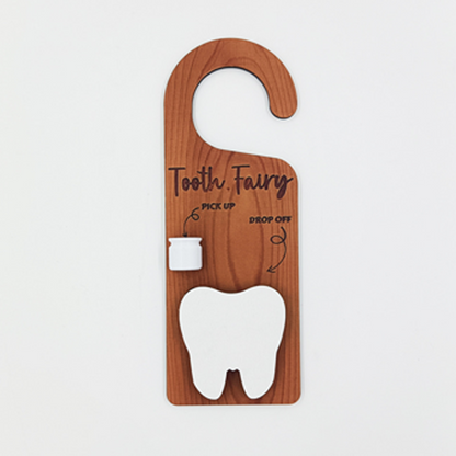 ⏳Limited-time 50% off⏰Wooden Tooth Fairy Door Hanger🦷🚪