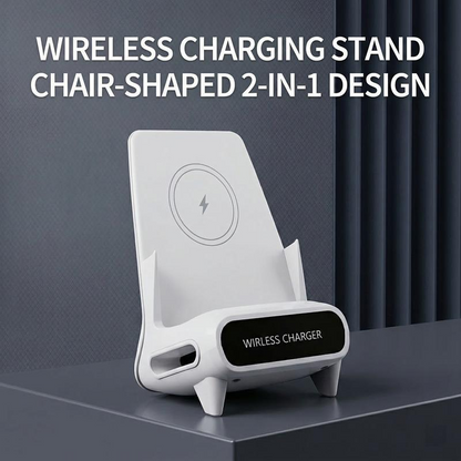 ⏳Limited-time 50% off⏰Chair-Shaped 15W Wireless Charging Stand📱🔋