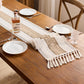 ⏳Limited-time 50% off⏰Elegant Fringe Table Runner⛳