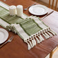 ⏳Limited-time 50% off⏰Elegant Fringe Table Runner⛳