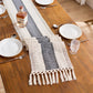 ⏳Limited-time 50% off⏰Elegant Fringe Table Runner⛳