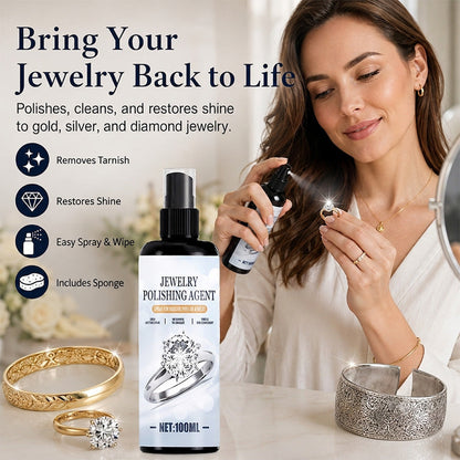 ⏳Limited-time 50% off⏰Gentle Jewelry Cleaning Spray💍📿🪄